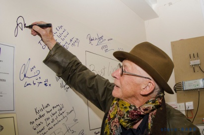 John Hurt signing Rogues Gallery